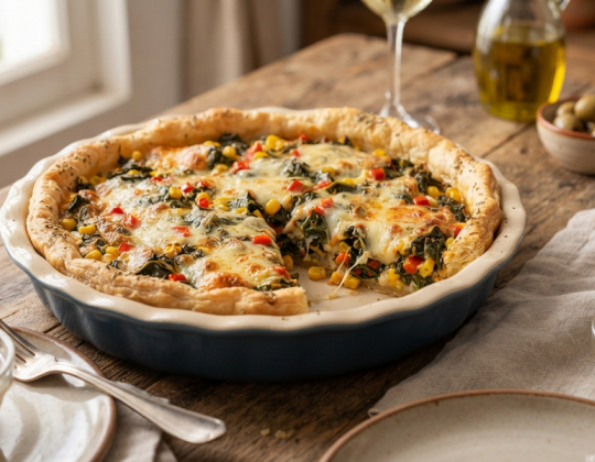Tarta de verduras  fácil