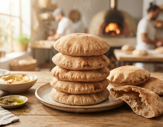 Pan árabe con harina integral: una receta casera, saludable y fácil para preparar en pocos pasos