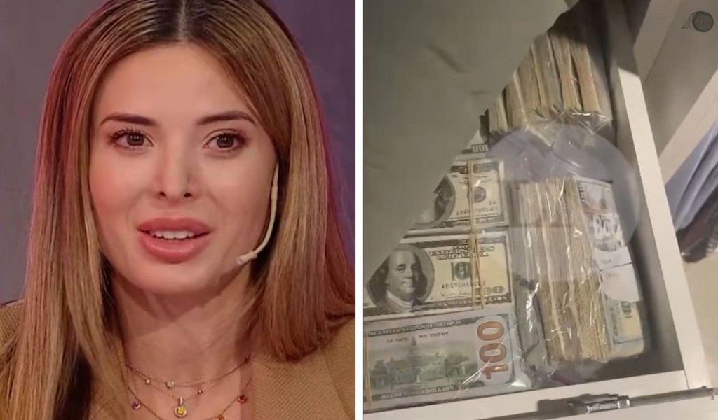 LA JUSTICIA FEDERAL ALLANÓ LA CASA DE JESICA CIRIO POR LOS FAJOS DE DOLARES FILMADOS