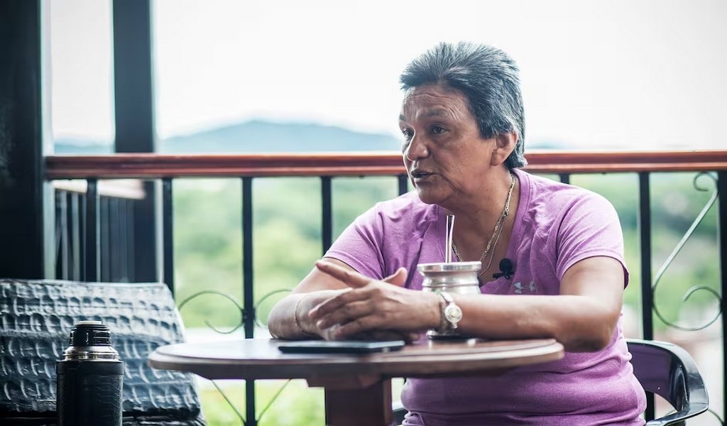 Milagro Sala está presa desde enero de 2016 cuando hacía un acampe contra Gerardo Morales. Adrián Pérez.