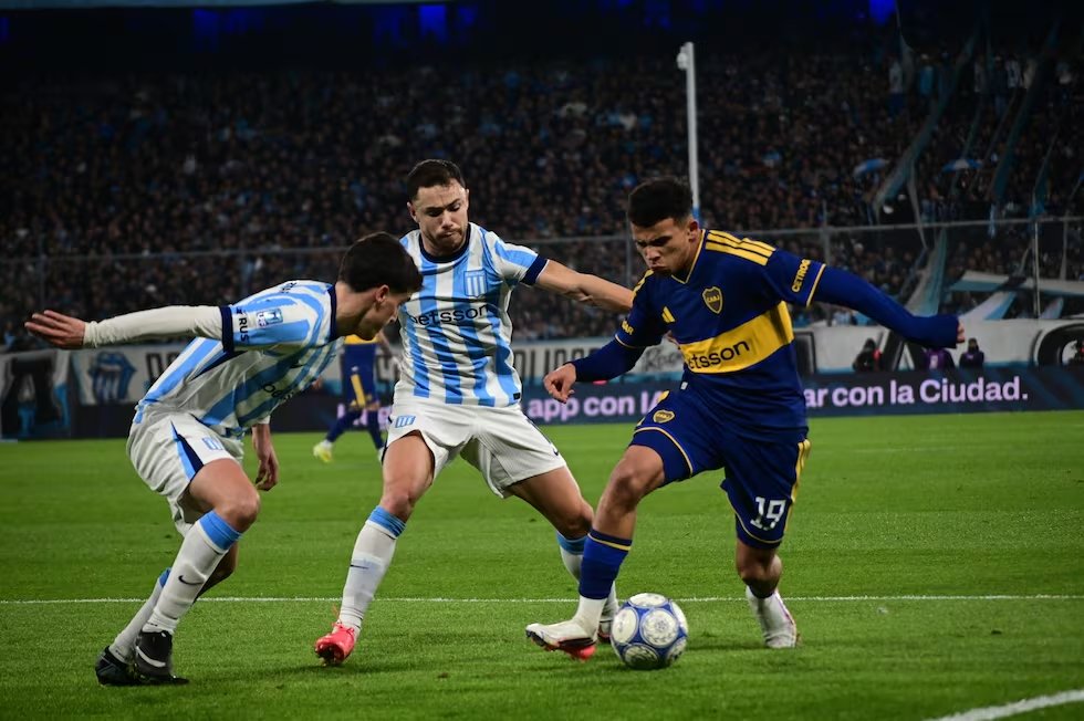 boca vs racing Julio Martin Mancini