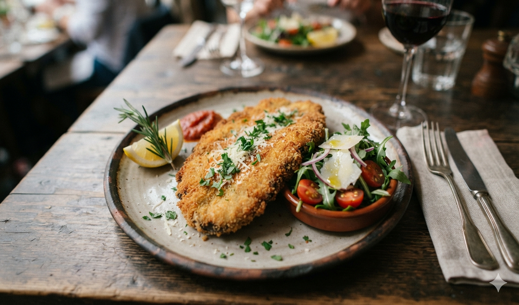 Milanesas de berenjena