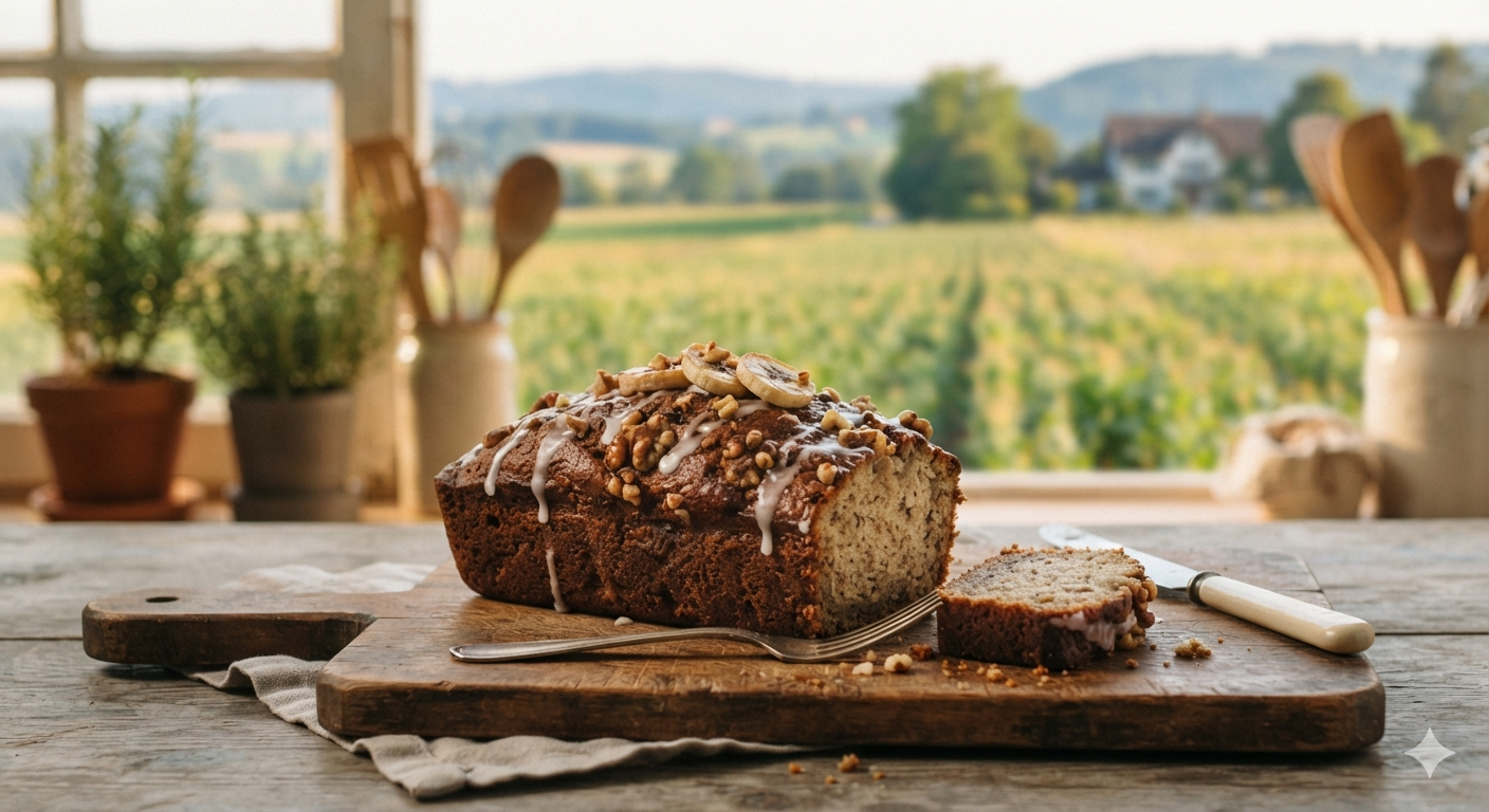 BUDÍN DE BANANA FÁCIL Y ECONÓMICO