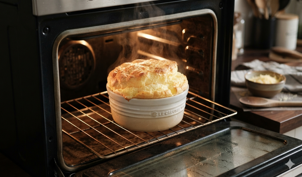 Soufflé de queso: el clásico francés que conquista por su textura esponjosa y su sabor intenso