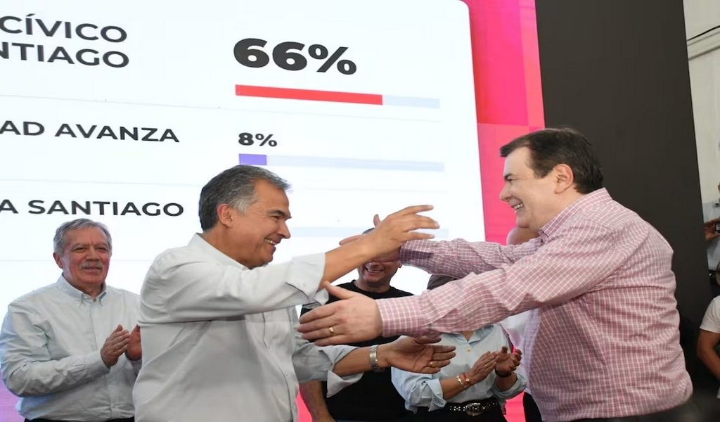 Gerardo Zamora celebró los resultados. Redes Sociales