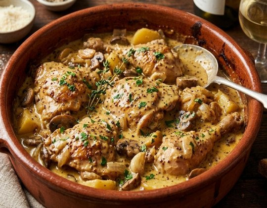 Pollo a la mostaza: una receta clásica, cremosa y fácil para resolver el almuerzo